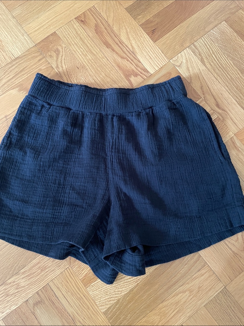 Carve Designs Black Cotton Elastic Waist Pull On Shorts Size Small NEW NO TAGS